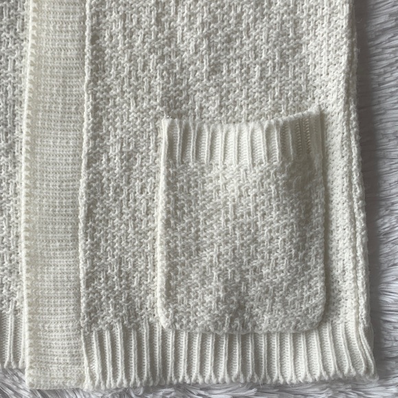 Vintage Milrank Cream Open-Front Cardigan Sweater - Picture 5 of 16